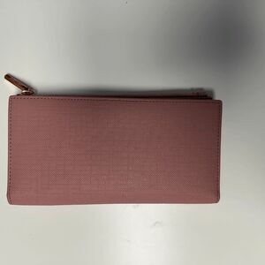 DANGE DOVER Blush Slim Bifold Card Wallet